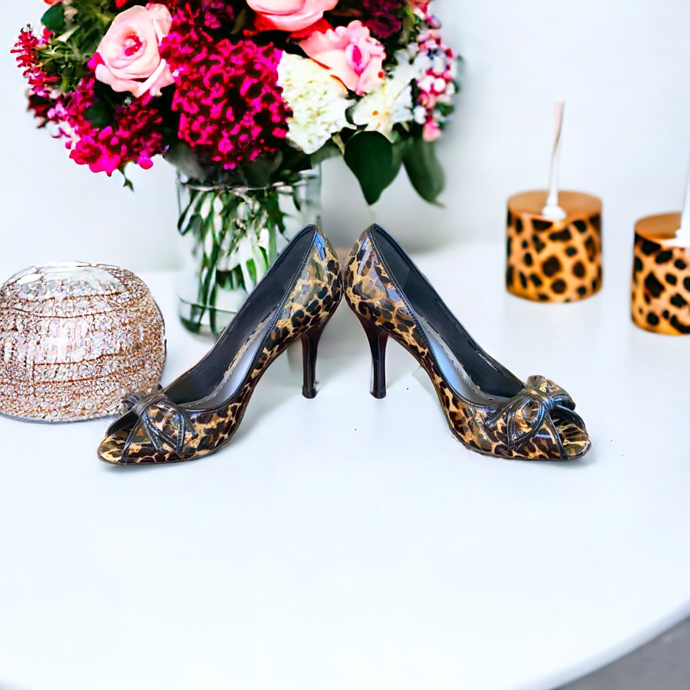 BCBGirls leopard heels